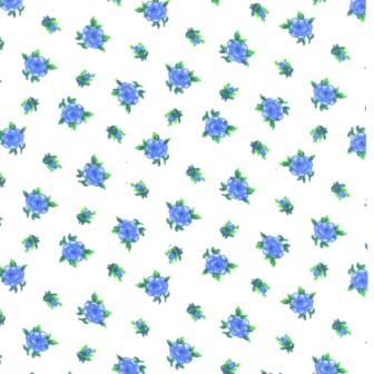 180-1п голубые цветы БЗ